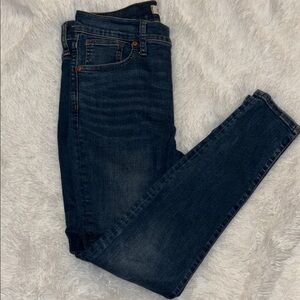 Madewell 9” mid rise skinny jeans